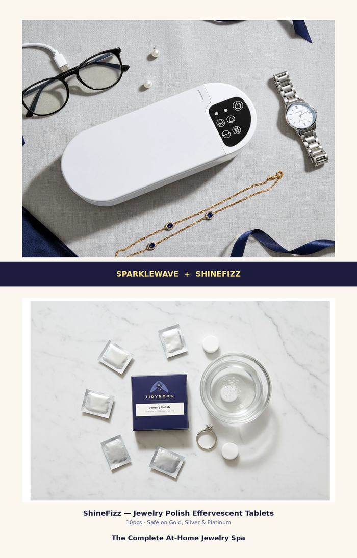 SparkleWave (Ultrasonic Jewelry & Watch Cleaner)